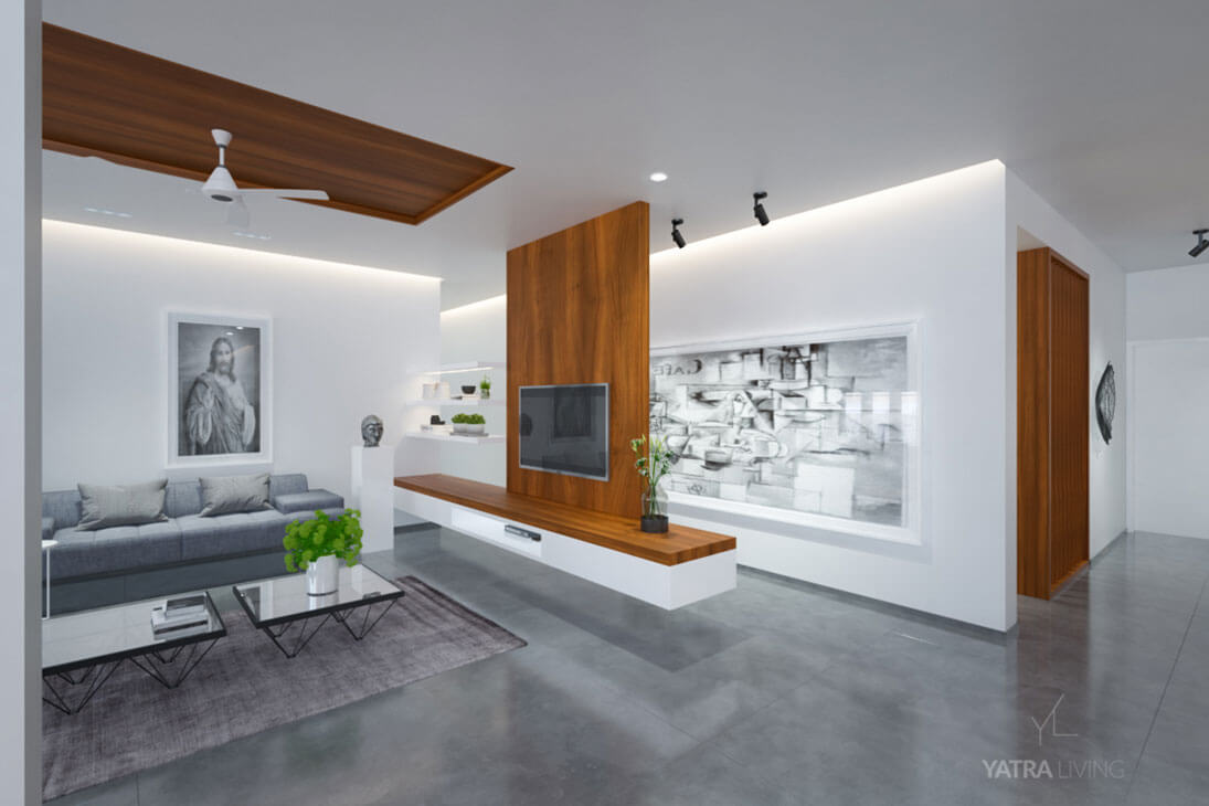 Modern Family Living Design;Modern TV Unit Design105.jpg